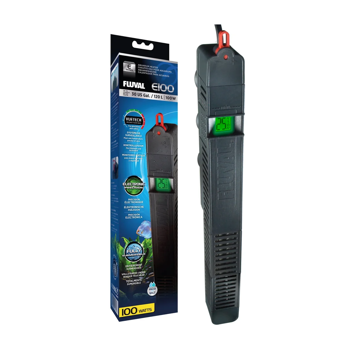 Fluval E 100 Electronic Heater product photo