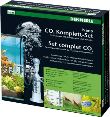 Dennerle Nano CO2 Complete Set with cylinder and diffuser