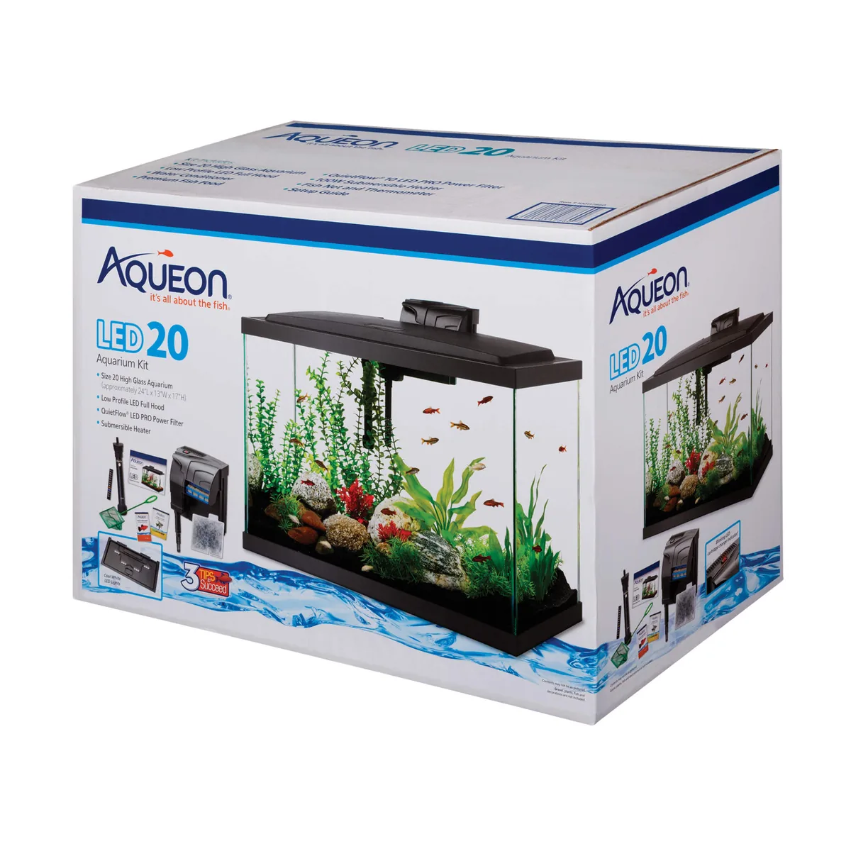Aqueon LED 20 Aquarium Kit aquarium starter kit