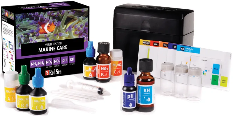 Red Sea Marine Care Test Kit aquarium test kit