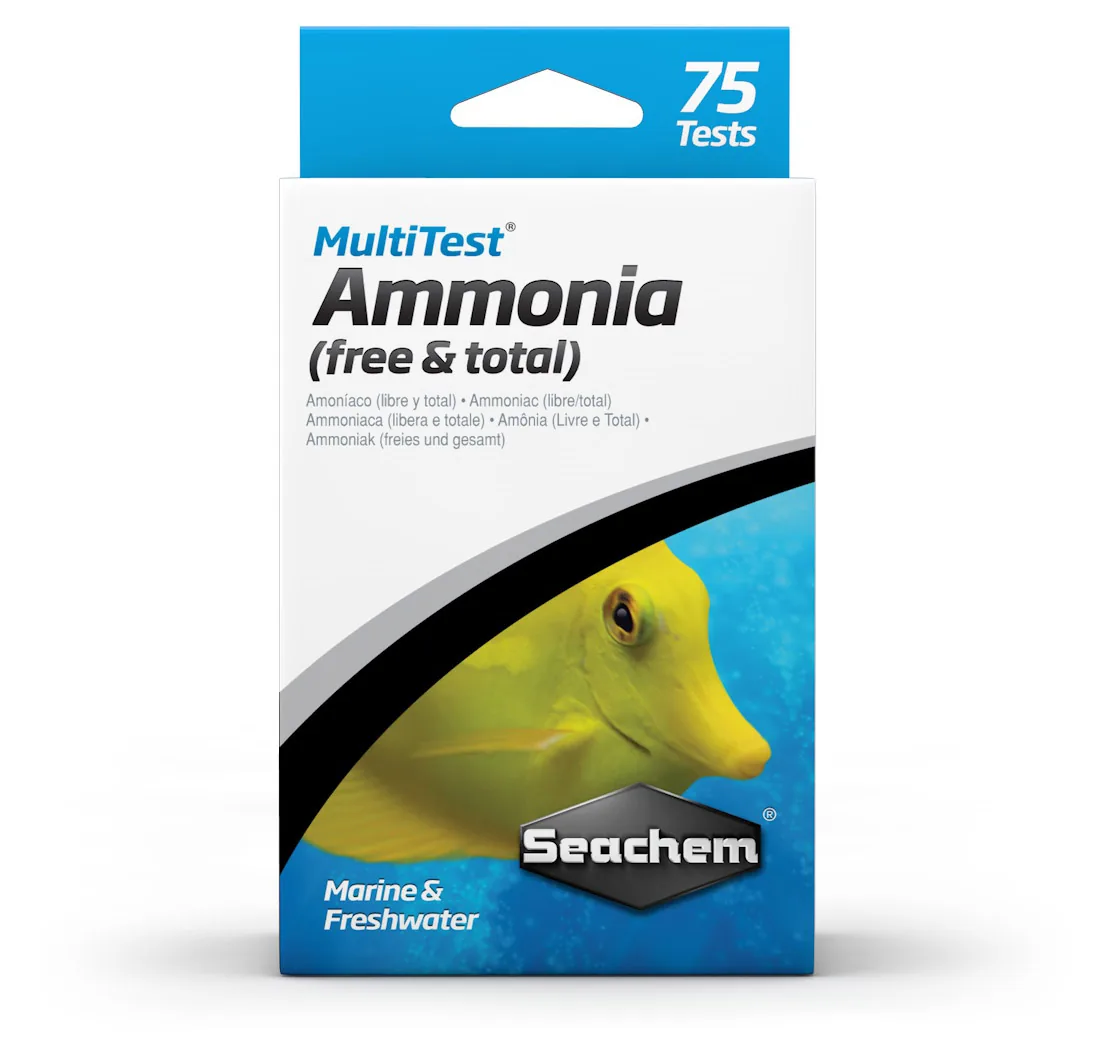 Seachem MultiTest Ammonia aquarium test kit