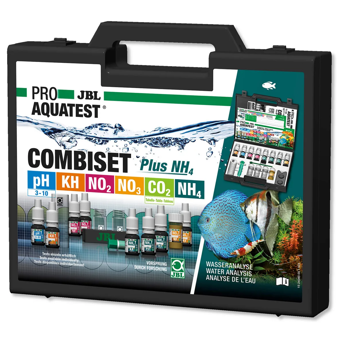 JBL ProAquaTest CombiSet aquarium test kit