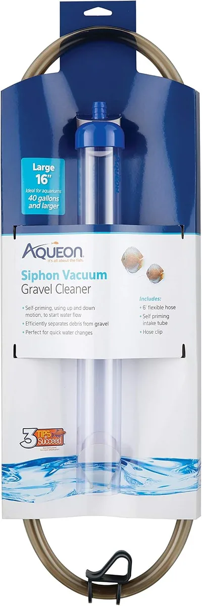 Aqueon Aquarium Siphon Vacuum aquarium gravel vacuum