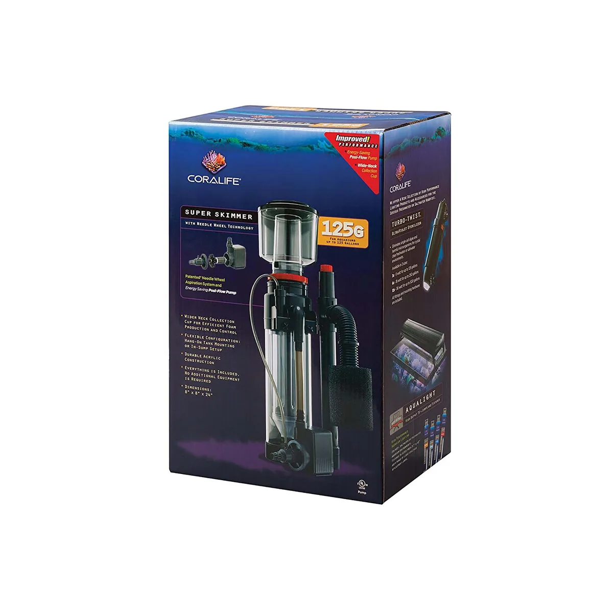 CoraLife Super Skimmer 125 protein skimmer