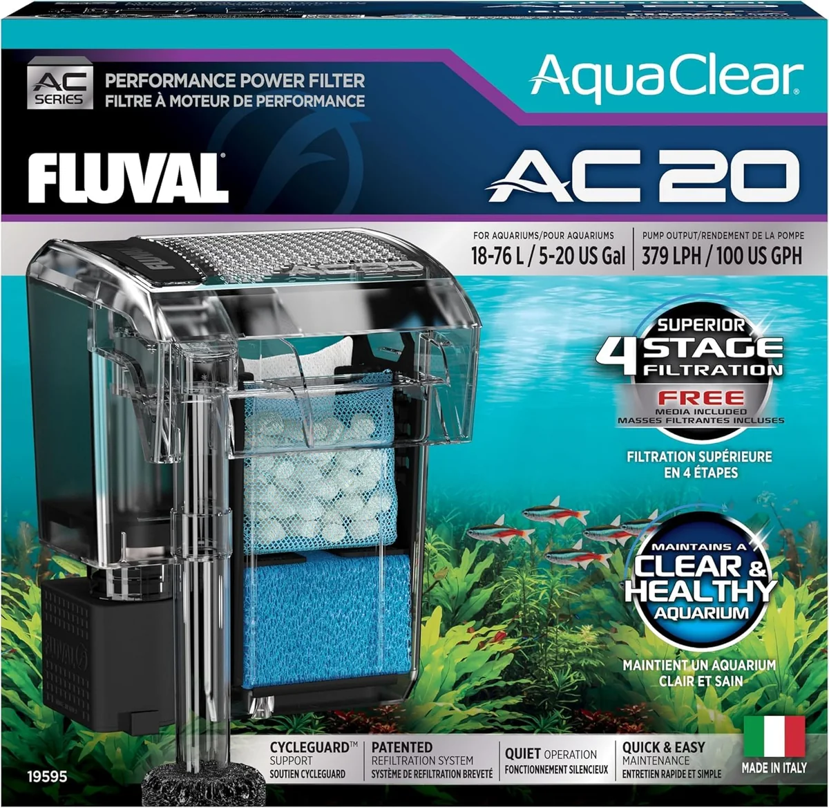 AquaClear 20 Power Filter product image