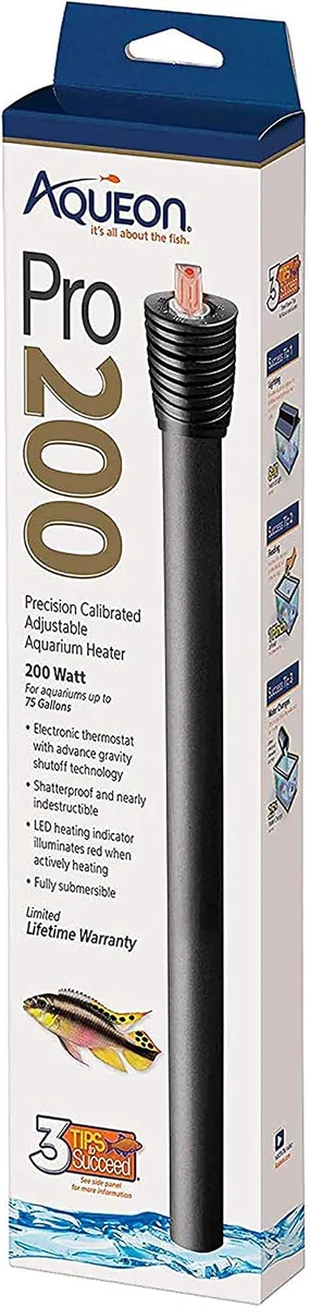 Aqueon Pro Adjustable 200W Heater product image