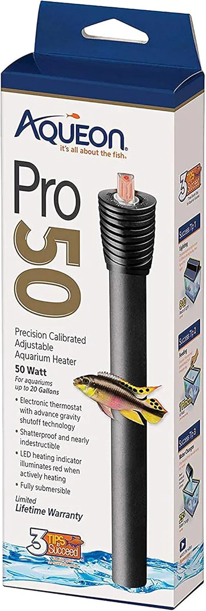 Aqueon Pro Adjustable 50W Heater product image