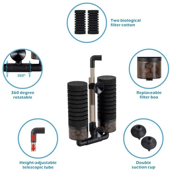 Hygger Double Sponge Filter product image